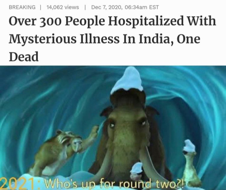 Breaking | 14,062 views | , am Est Over 300 People Hospitalized With Mysterious illness In India, One Dead Who's up for round two?!