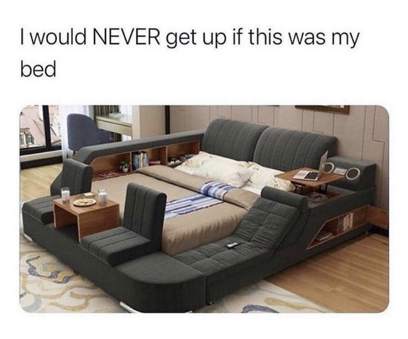 ultimate bed - I would Never get up if this was my bed
