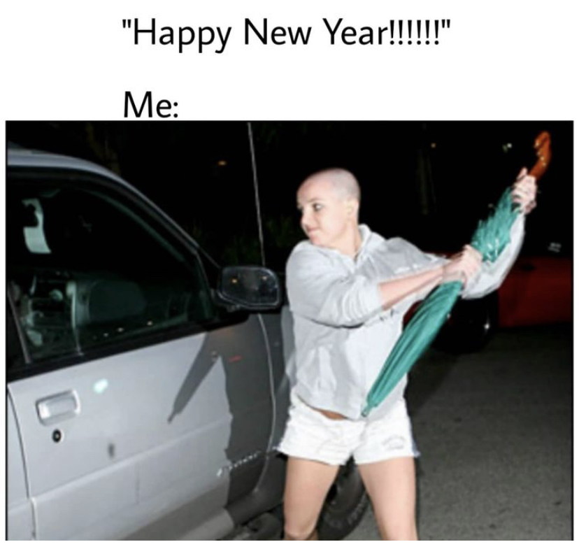 britney spears paparazzi - "Happy New Year!!!!!!" Me