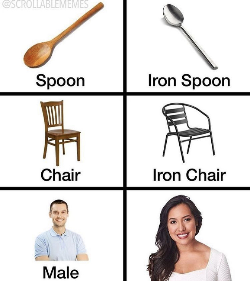 iron man memes - Spoon Iron Spoon Chair Iron Chair Male