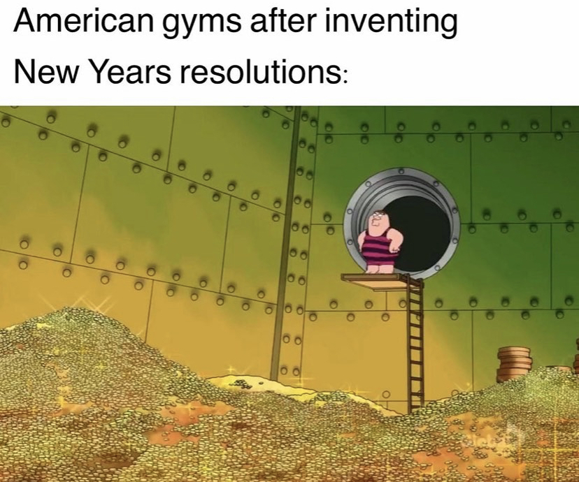 dagobert duck geldspeicher - American gyms after inventing New Years resolutions clo Olo o 00 lo 5 Do Do 5 ooo 00 00
