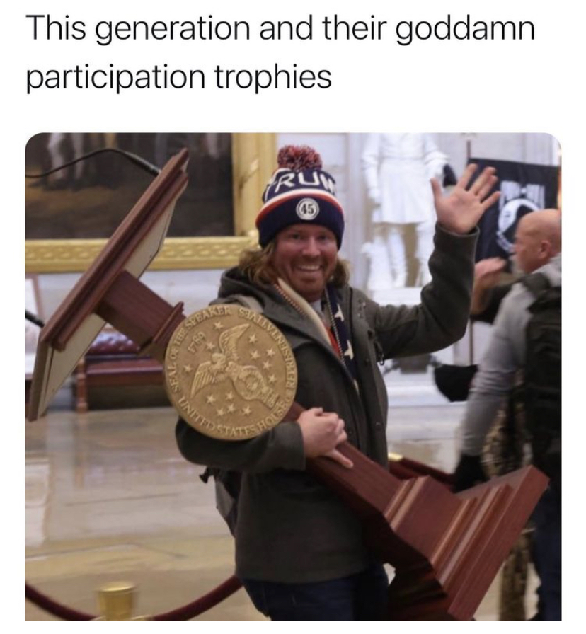 musical instrument - This generation and their goddamn participation trophies Ru