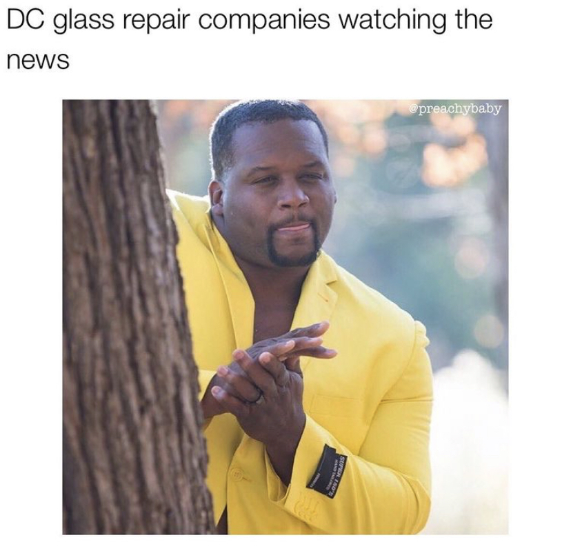 dank greek memes - Dc glass repair companies watching the news preachybaby