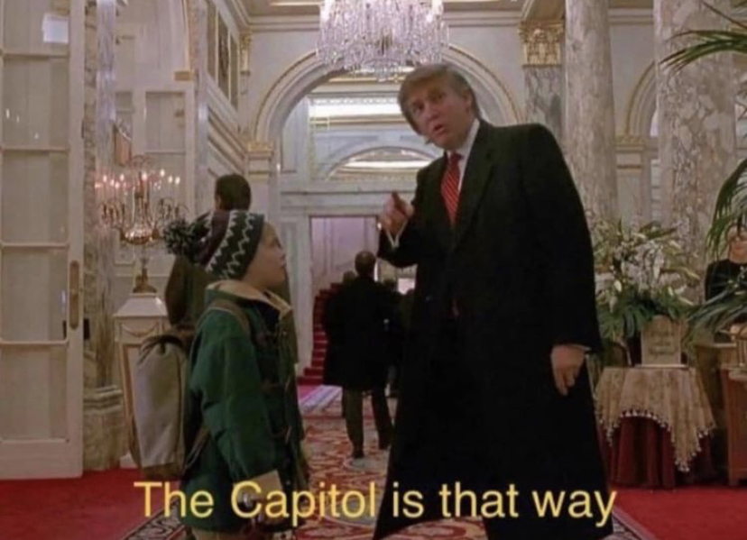 trump in home alone 2 - 20 The Capitol is that way