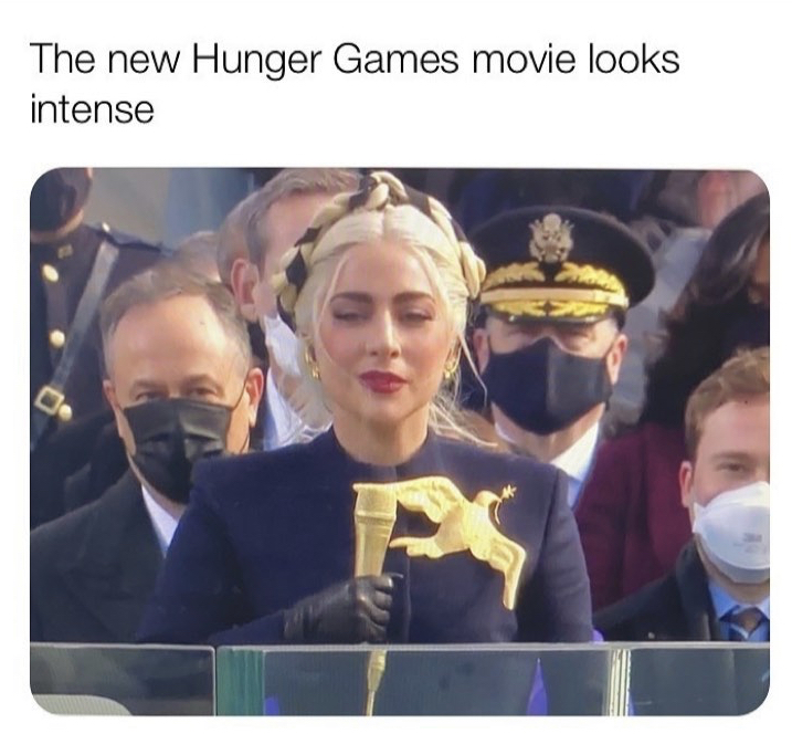 photo caption - The new Hunger Games movie looks intense {