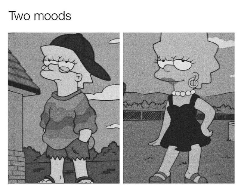BTS - Two moods woman