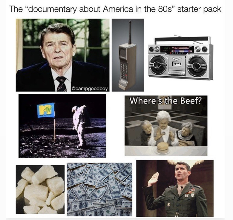 moon - The "documentary about America in the 80s" starter pack campgoodboy Where's the Beef?