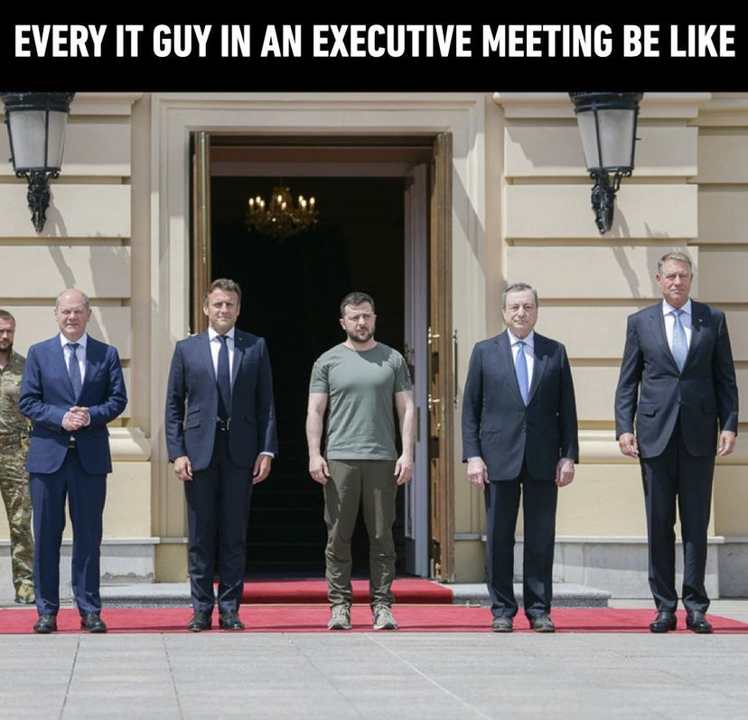 funny memes - hillbilly - Every It Guy In An Executive Meeting Be 13