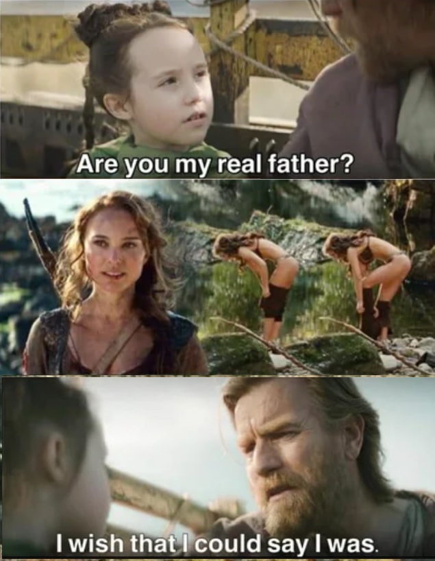 dank memes - funny memes - photo caption - Are you my real father? I wish that I could say I was.