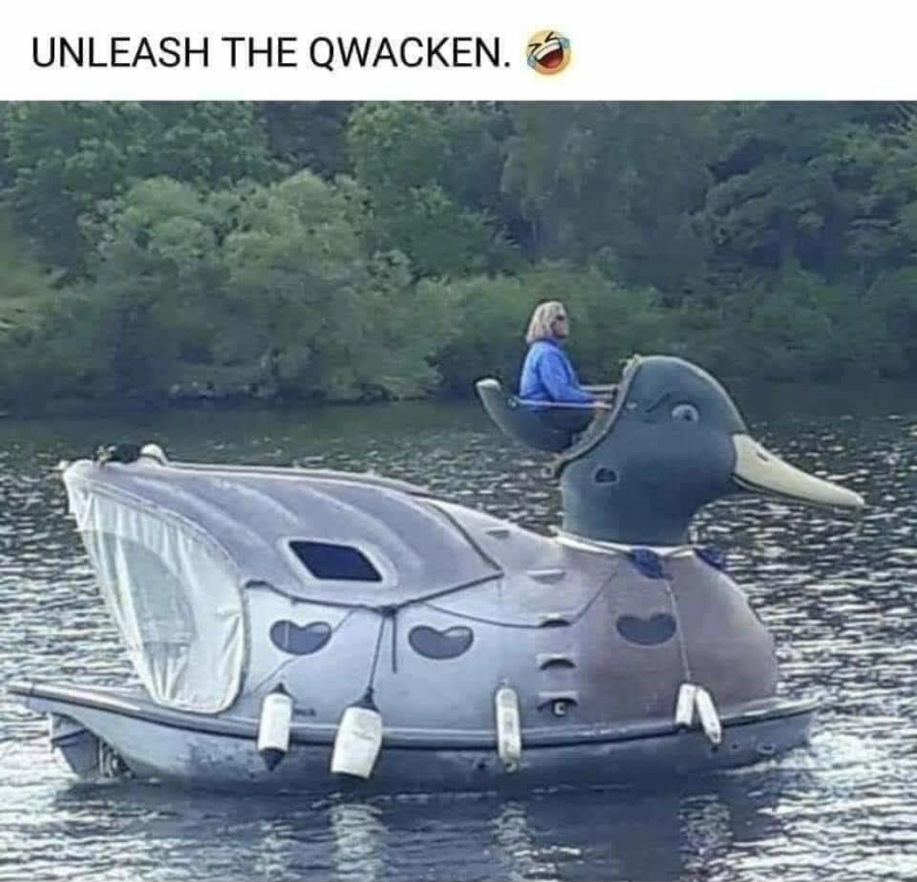 dank memes - villain could be anywhere meme - Unleash The Qwacken.