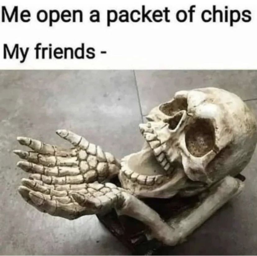 dank memes - my friend when i open packet of chips - Me open a packet of chips My friends
