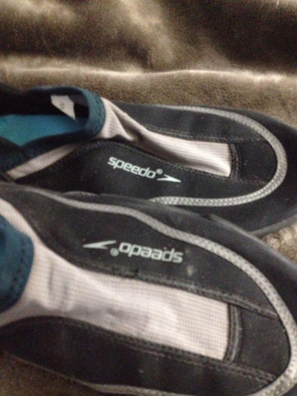 He wanted his trainers, she asked if he meant the “Opaads”
