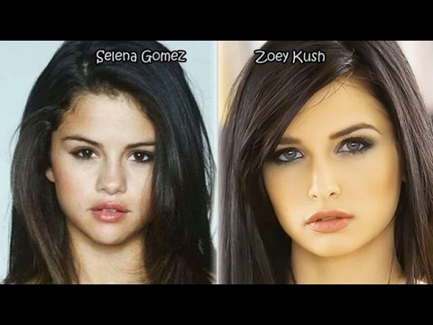 Zoey Kush and Selena Gomez totally look alike
