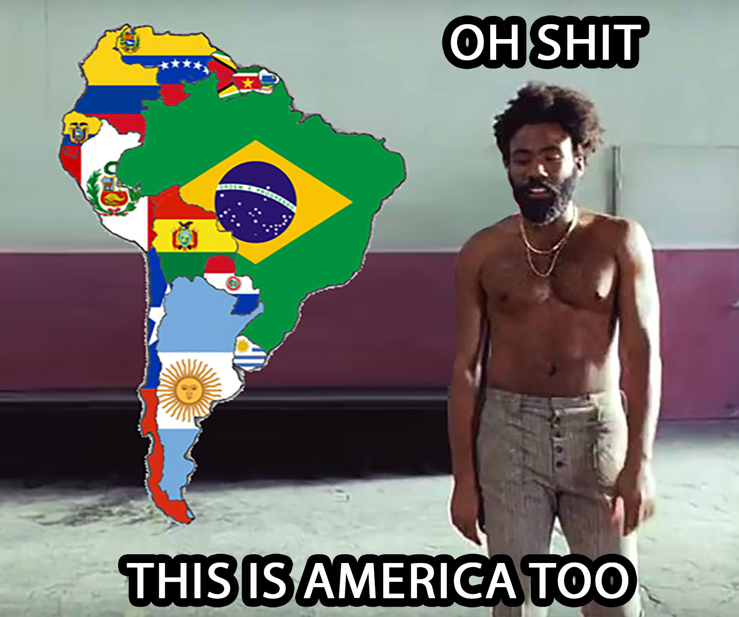 This is America, South America