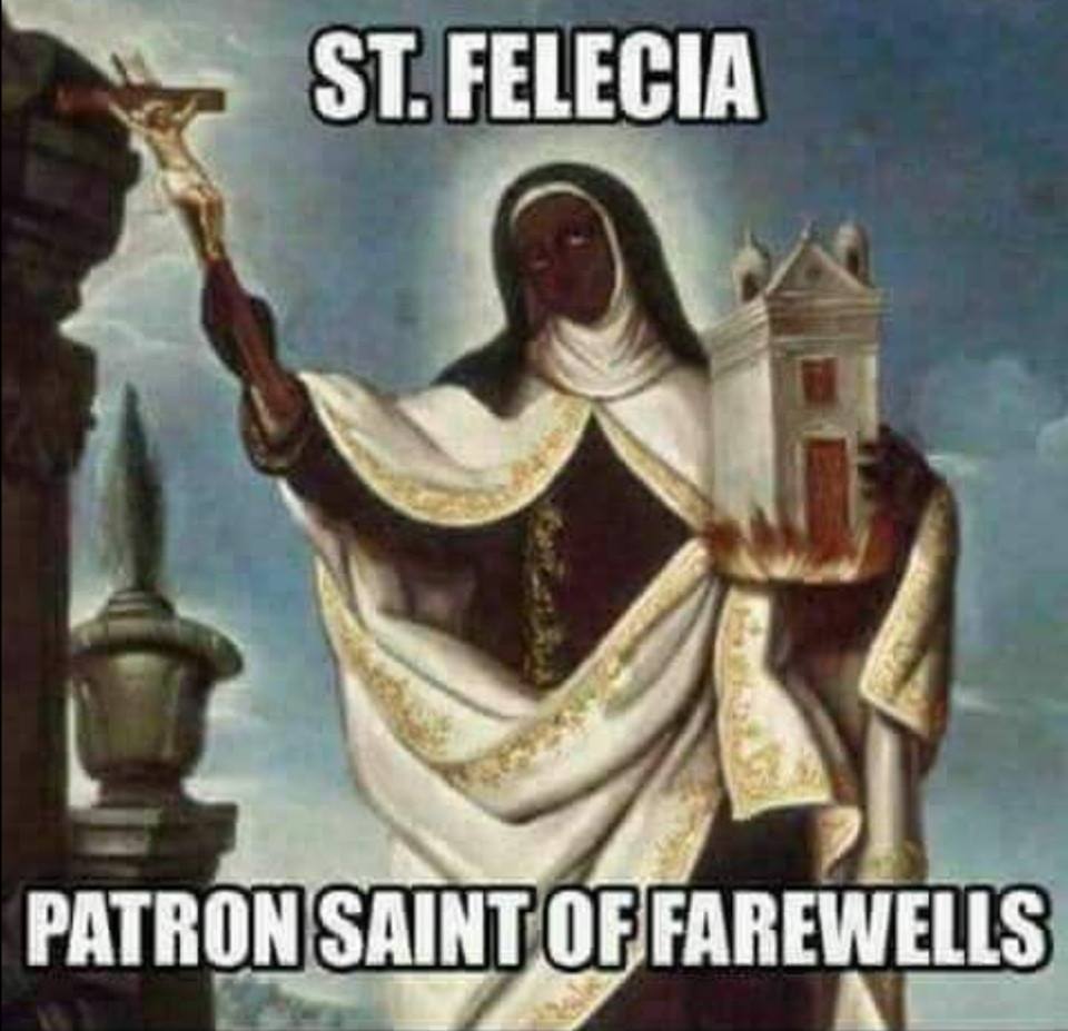 St Felecia bye saint