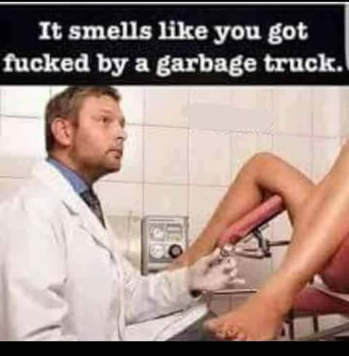 garbage truck vagina