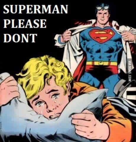 please don't superman