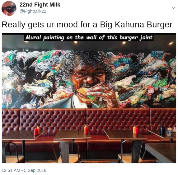 Big Kahuna burger meme