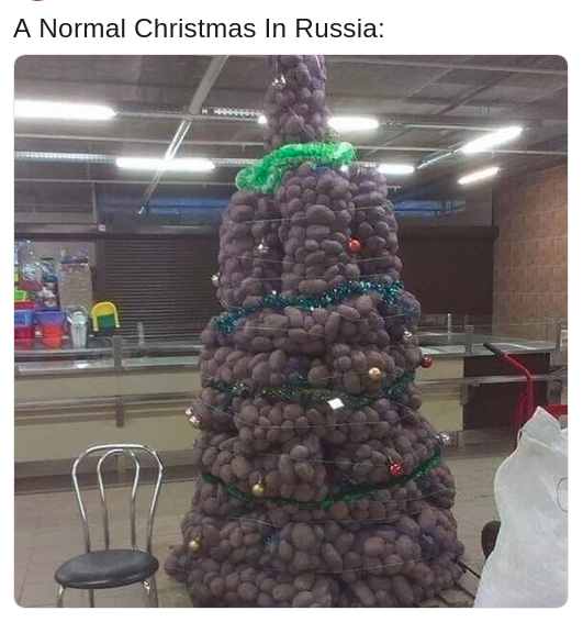 A Normal Christmas In Russia