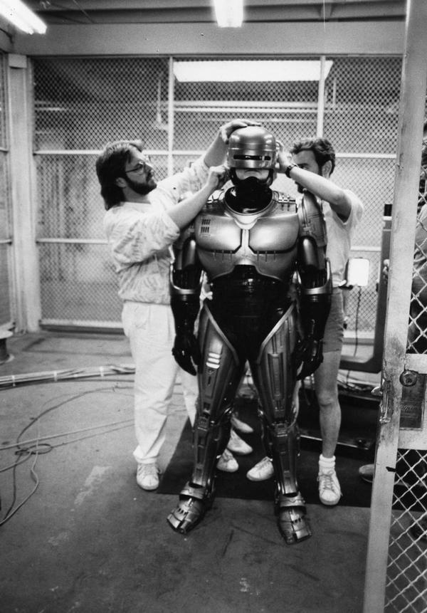 Amazing Robocop (1987) Behind The Scenes Pics