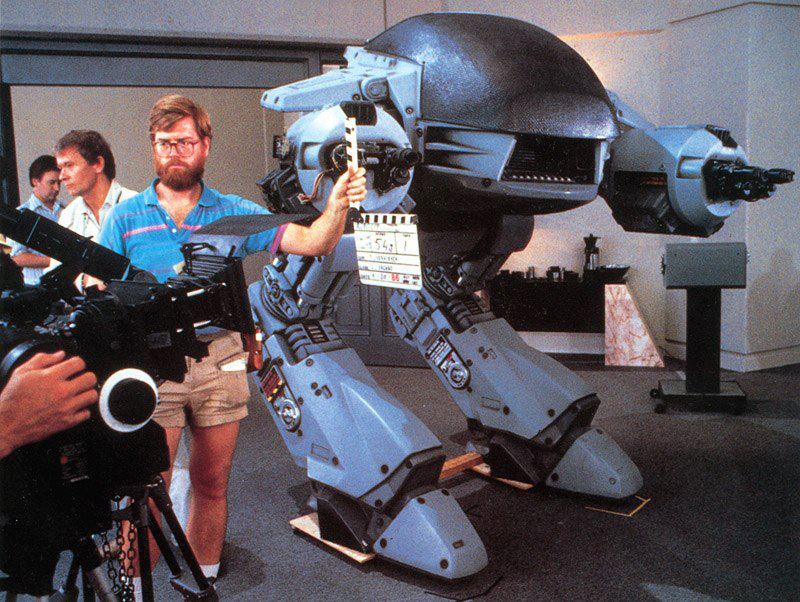 Amazing Robocop (1987) Behind The Scenes Pics