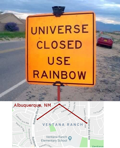 Albuquerque streets having unusual names that make for funny road signs