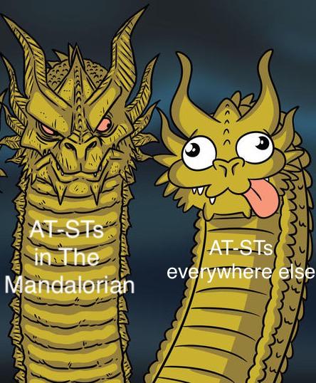 japan dragon meme - AtSts in The Mandalorian Ananam AtSts everywhere else alles an M M