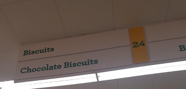 ceiling - Biscuits Chocolate Biscuits