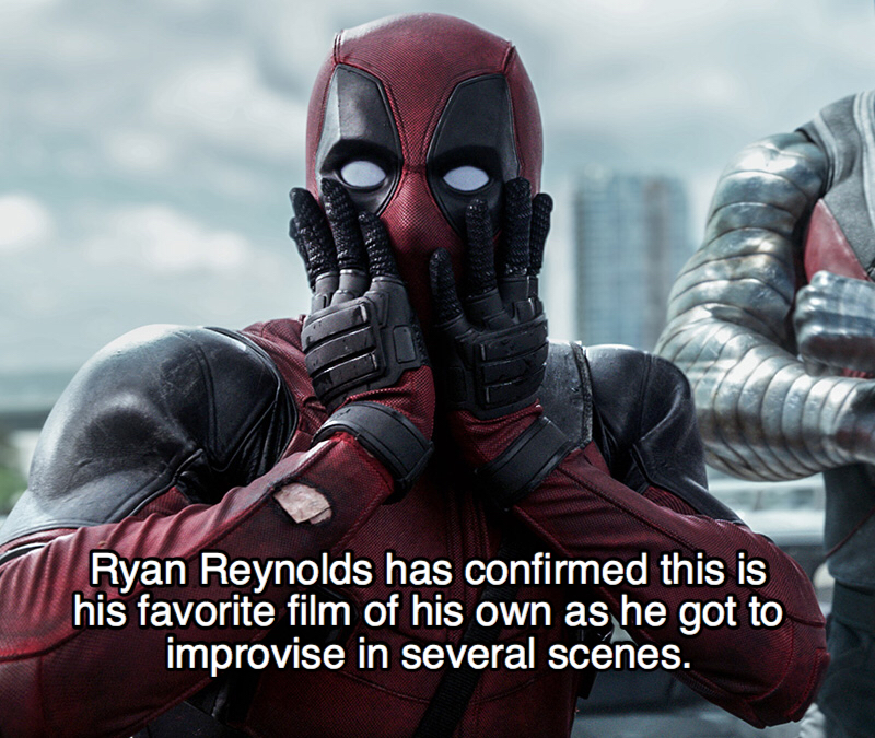 deadpool viccek - Ryan Reynolds has confirmed this is his favorite film of his own as he got to improvise in several scenes.
