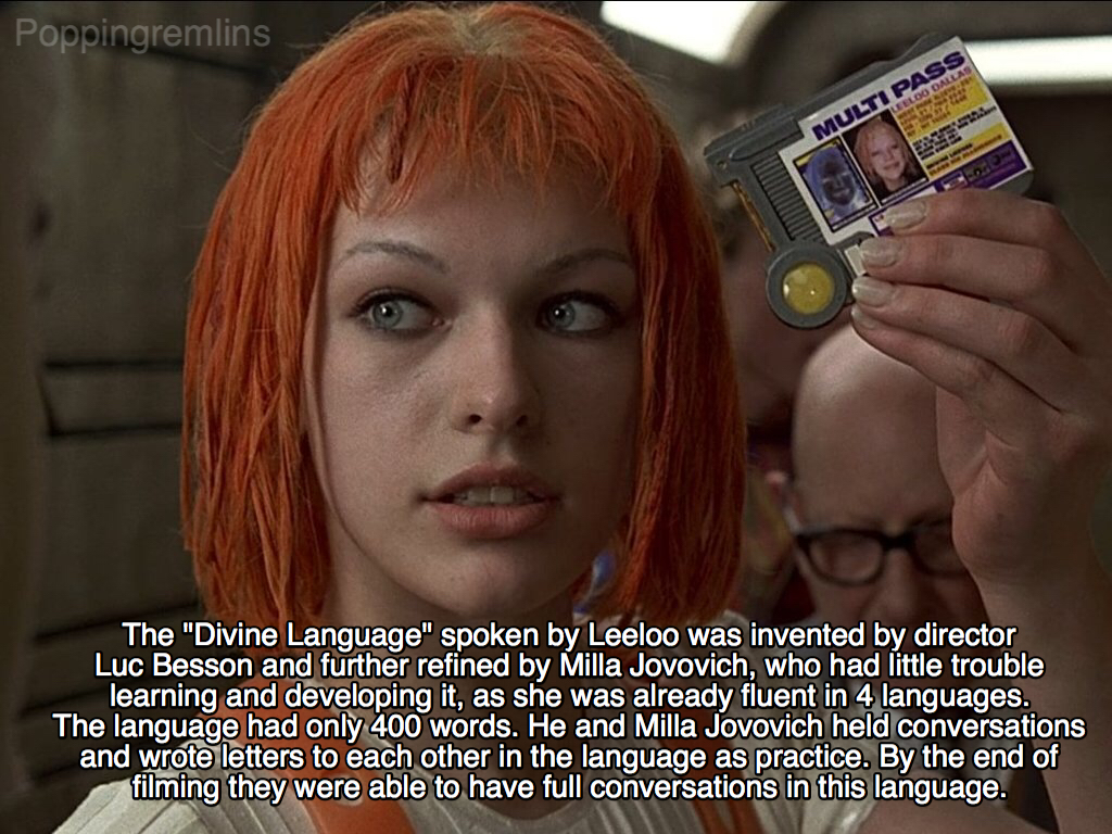 Enjoy some The Fifth Element facts