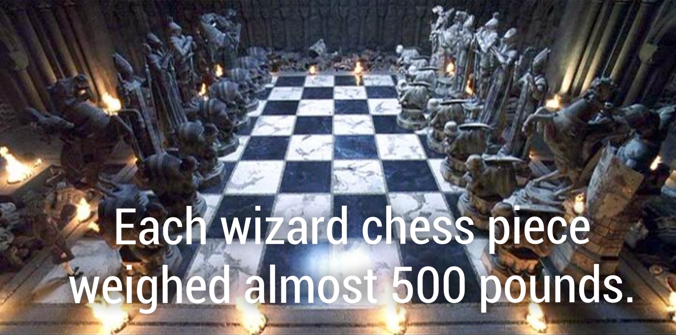 harry potter chess pawn - Each wizard chess piece weighed almost 500 pounds.