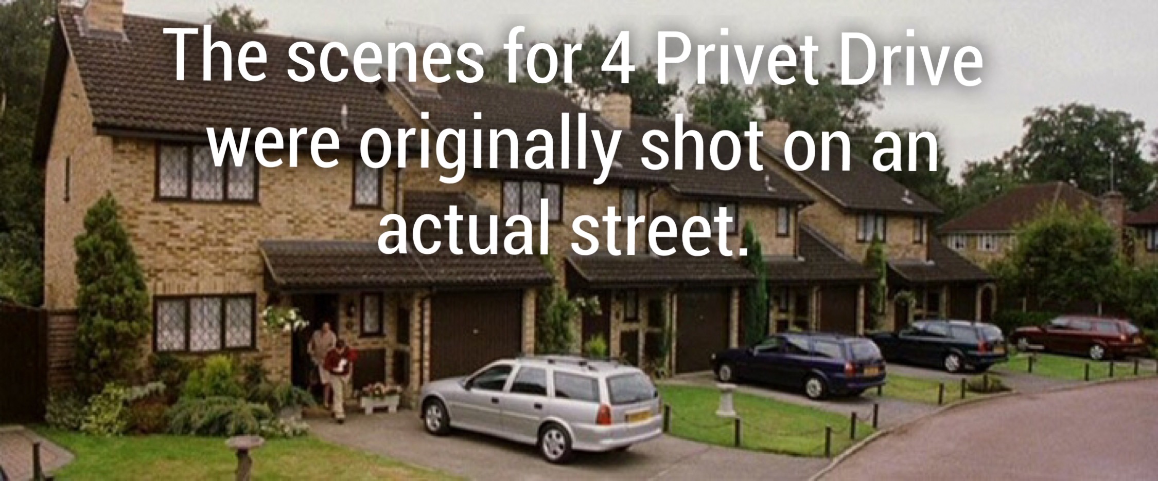 little whinging harry potter - The scenes for 4 Privet Drive were originally shot on an actual street."