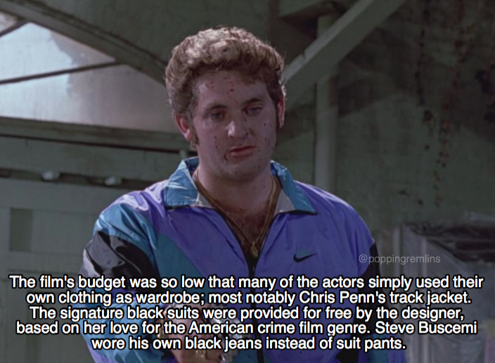 Low budget film advice from Reservoir Dogs actors use their own clothes