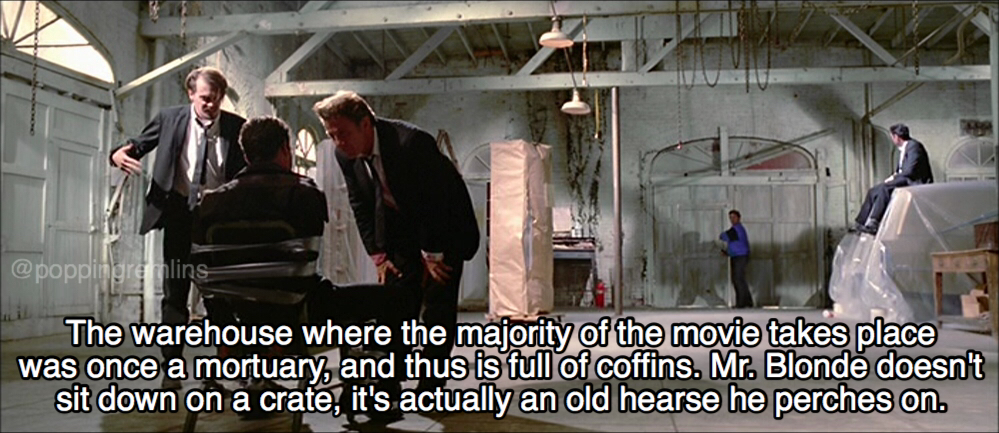 Fun fact about Reservoir Dogs warehouse