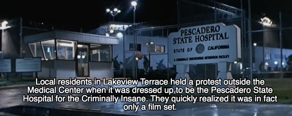 Terminator 2 fact about local residents protesting the set