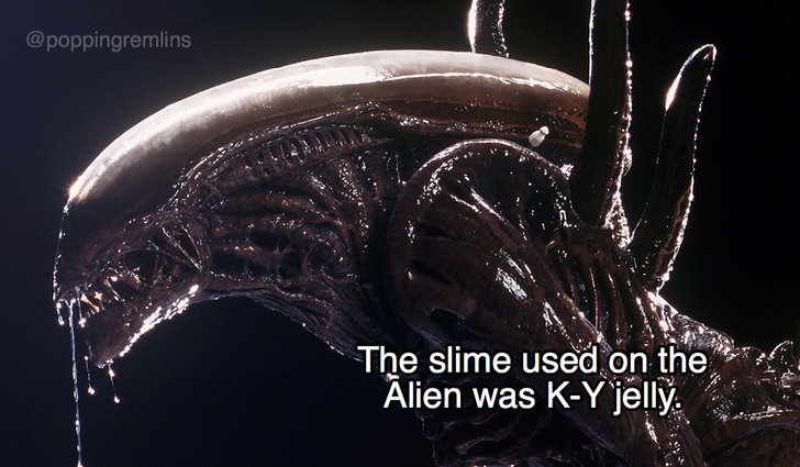 alien resurrection aliens - The slime used on the Alien was KY jelly.