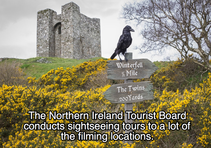game of thrones northern ireland tour - Winterfell 7. Mile The Twins 200 Yards The Northern Ireland Tourist Board conducts sightseeing tours to a lot of the filming locations