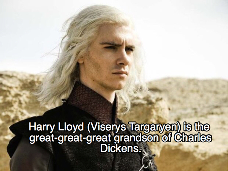 viserys targaryen costume - Harry Lloyd Viserys Targaryen is the greatgreatgreat grandson of Charles Dickens.