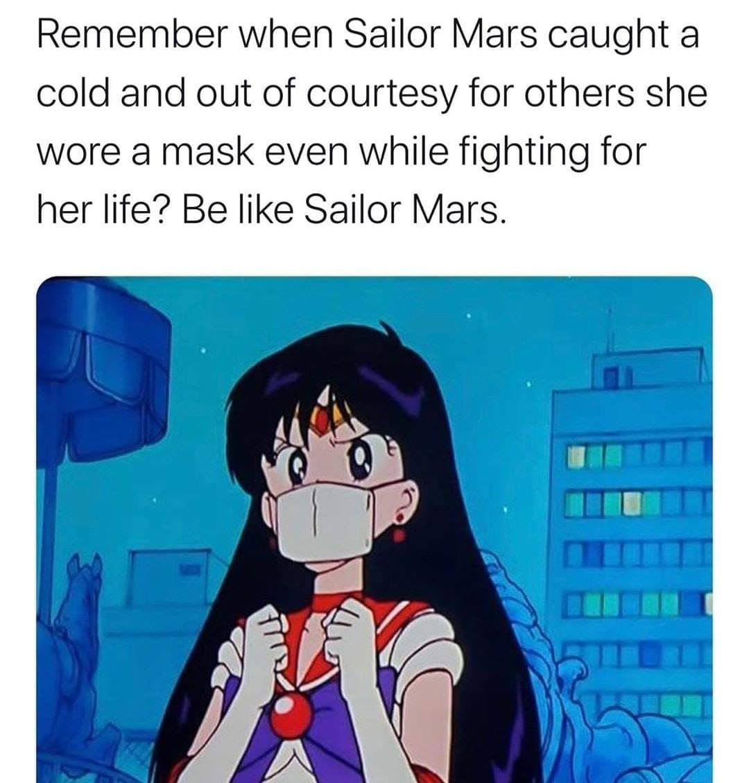 be like Sailor Mars!