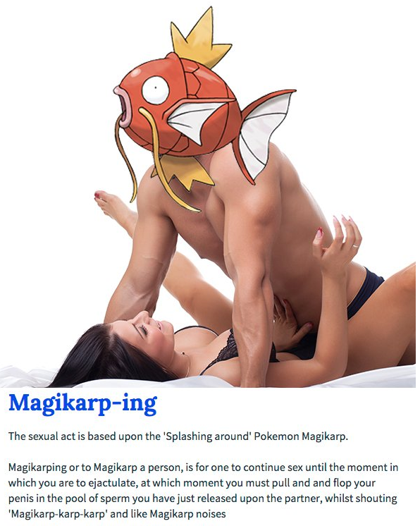 15 Pokemon Names That Have Been Ruined and Made Sexual By Urban Dictionary