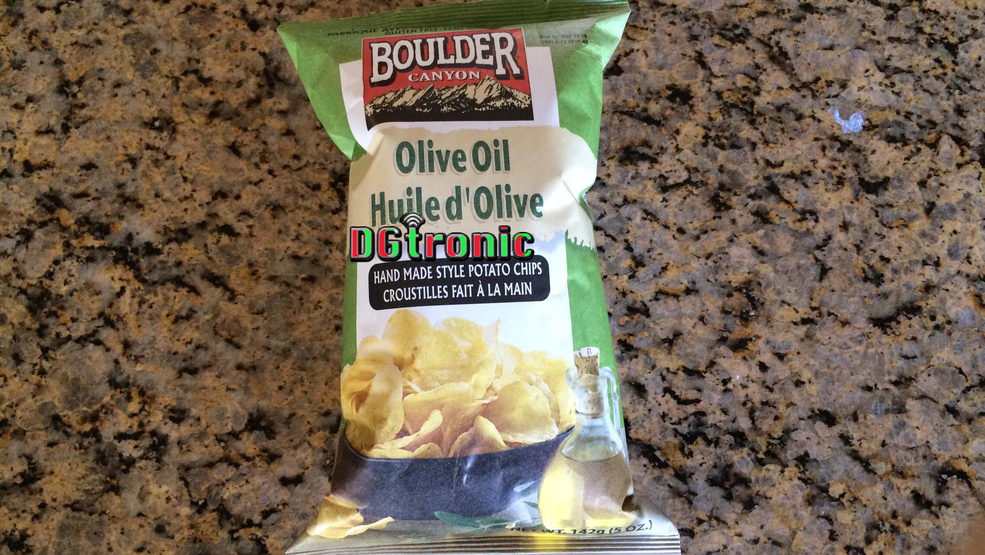 snack - Boulder Canyon Olive Oil Huile d'Olive DGtronic Hand Made Style Potato Chips Croustilles Fait A La Main
