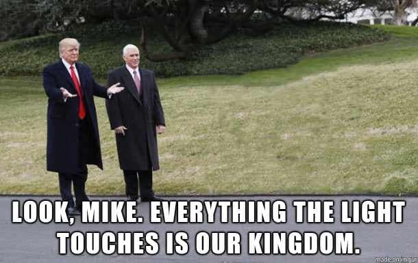 Nobody knows kingdoms as well as Trump.