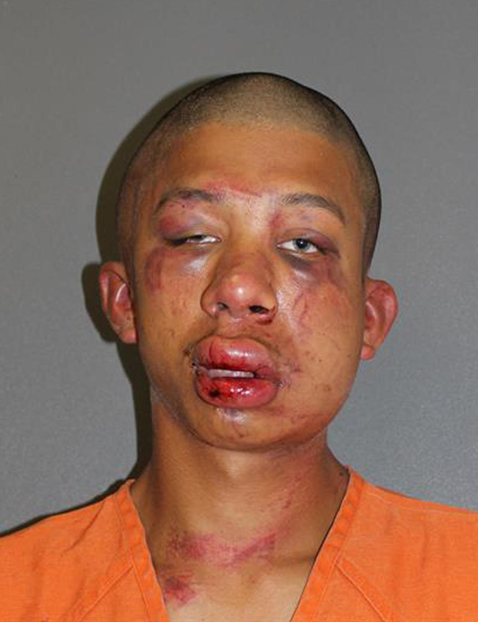 A Daytona Beach father beat an 18-year-old man unconscious after finding him sexually abusing his 11-year-old son early Friday morning, police said.