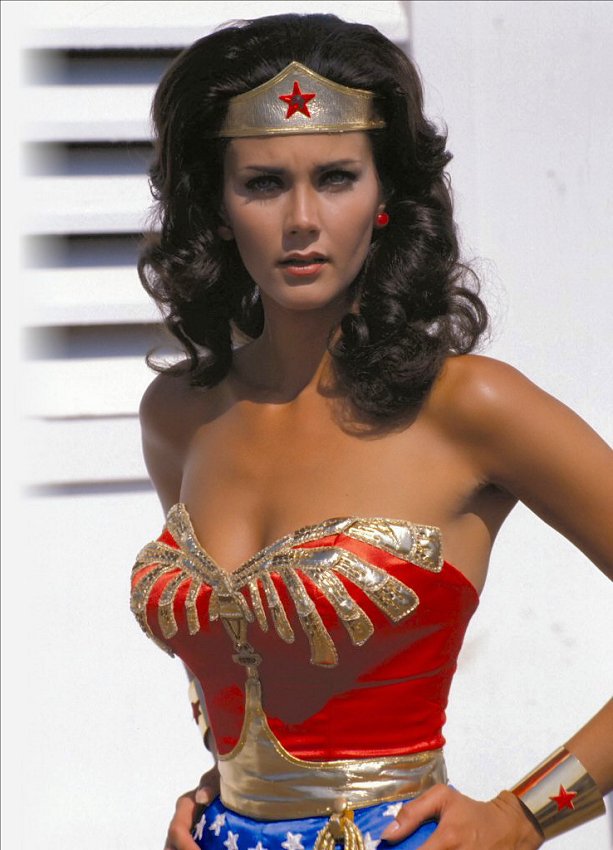 The original Wonder Woman, Lynda Carter.