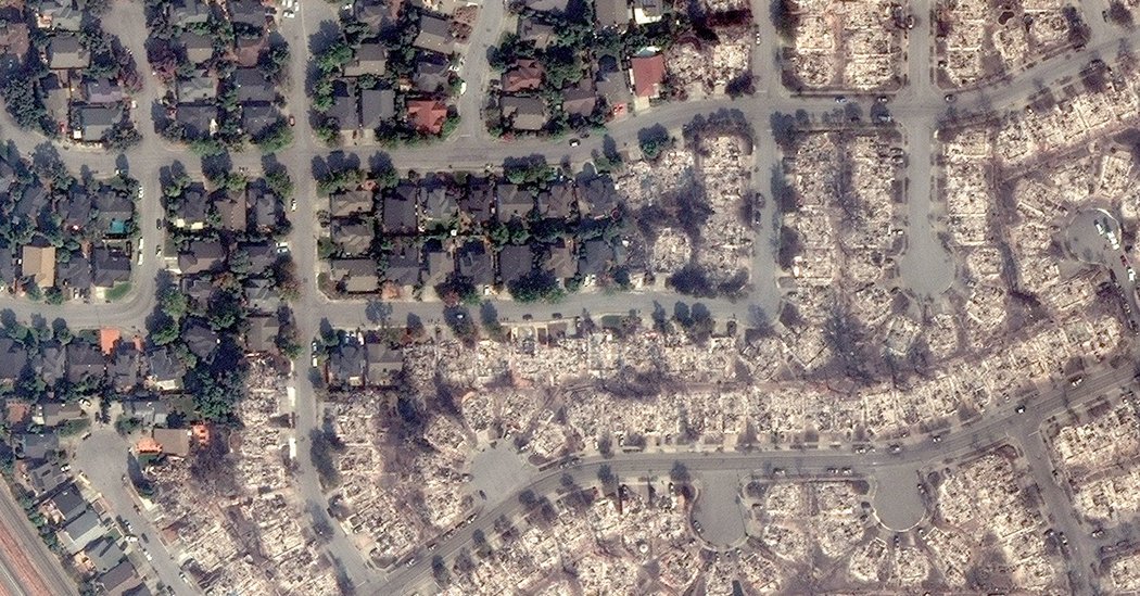 California Wine Country Fires.