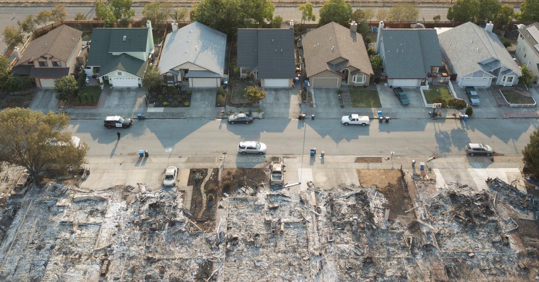 California Wine Country Fires.