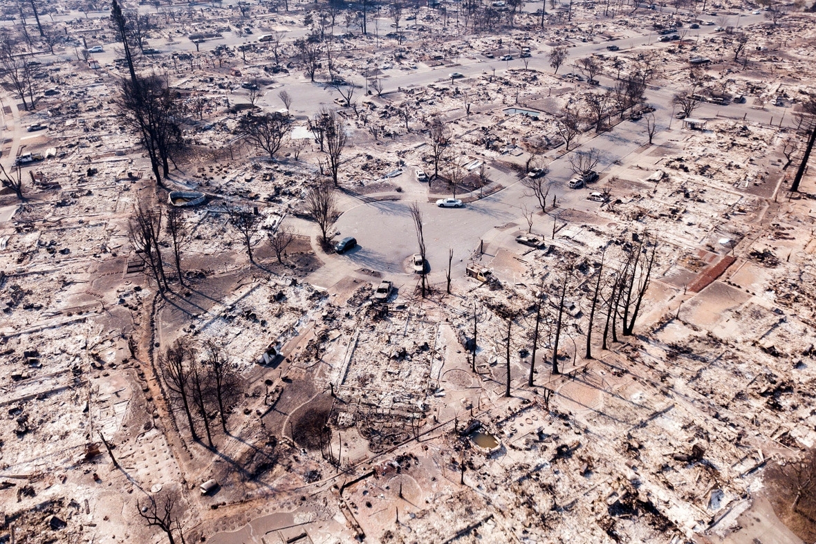 California Wine Country Fires.