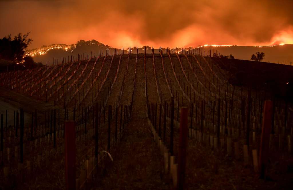 California Wine Country Fires.