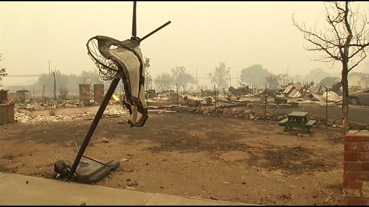 California Wine Country Fires.