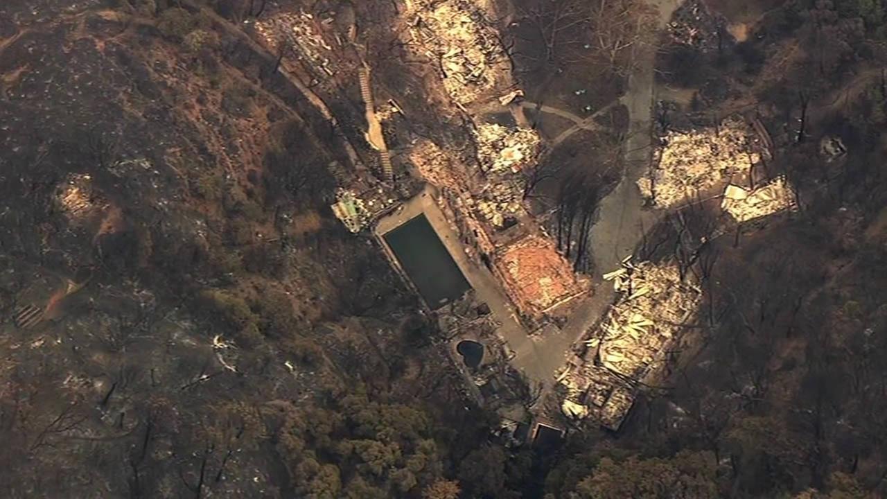 California Wine Country Fires.